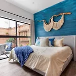 2 - Apartamento Privado Cama King Size, Terraza Privada Roma Sur