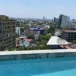 Roma Norte Pool, Gym, Rooftop, Coworking & Balcony