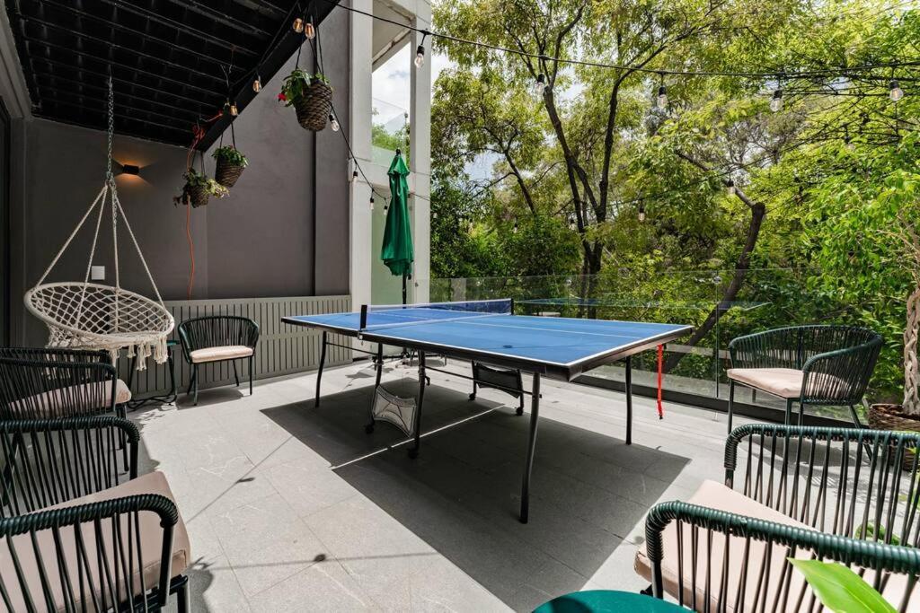 Modern W/balcony, Pingpong Table, Roof Top,gym * México DF
