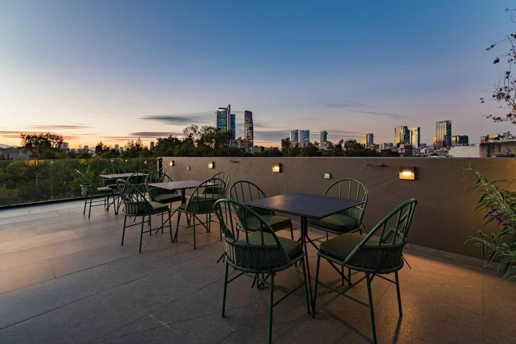 Modern W/balcony, Pingpong Table, Roof Top,gym * México DF