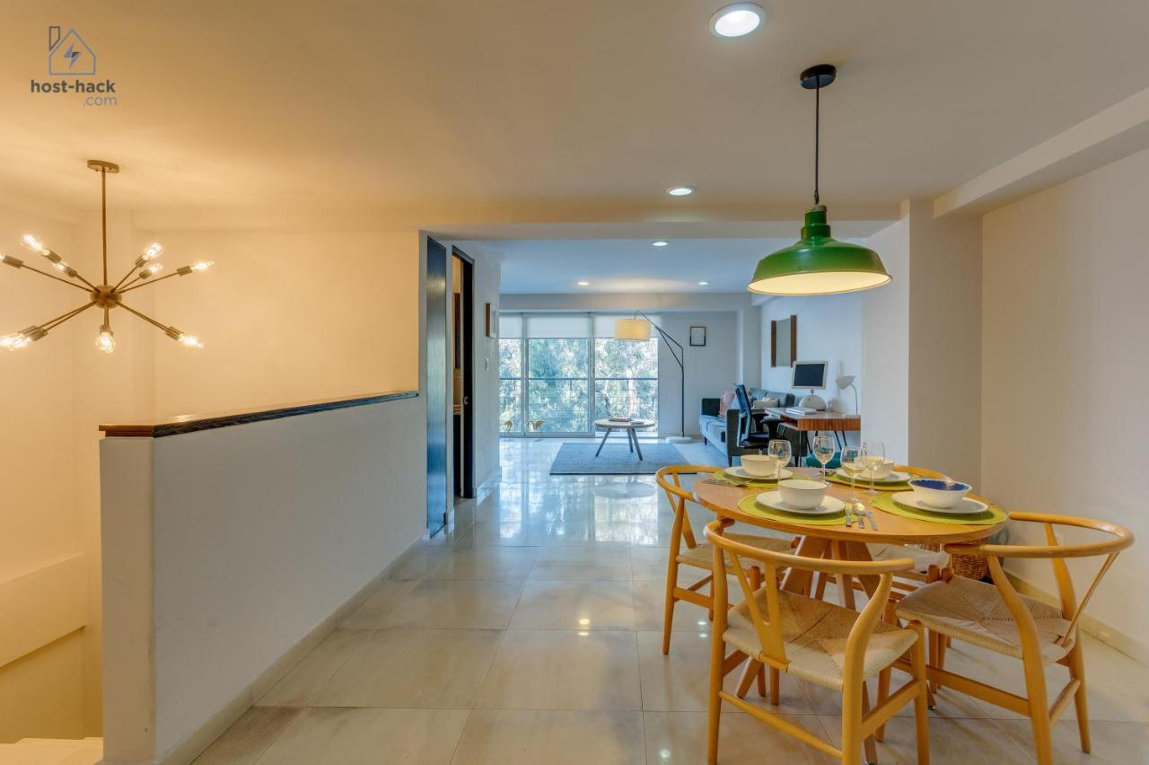 Spacious Duplex With Private Balcony In La Condesa - Ao 302 Apartamento México DF