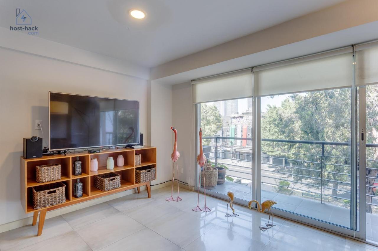 Spacious Duplex With Private Balcony In La Condesa - Ao 302 Apartamento *