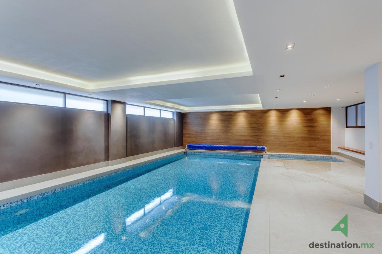 Charming With Pool, Gym, And Jacuzzi - Kansas 113 Apartamento México DF
