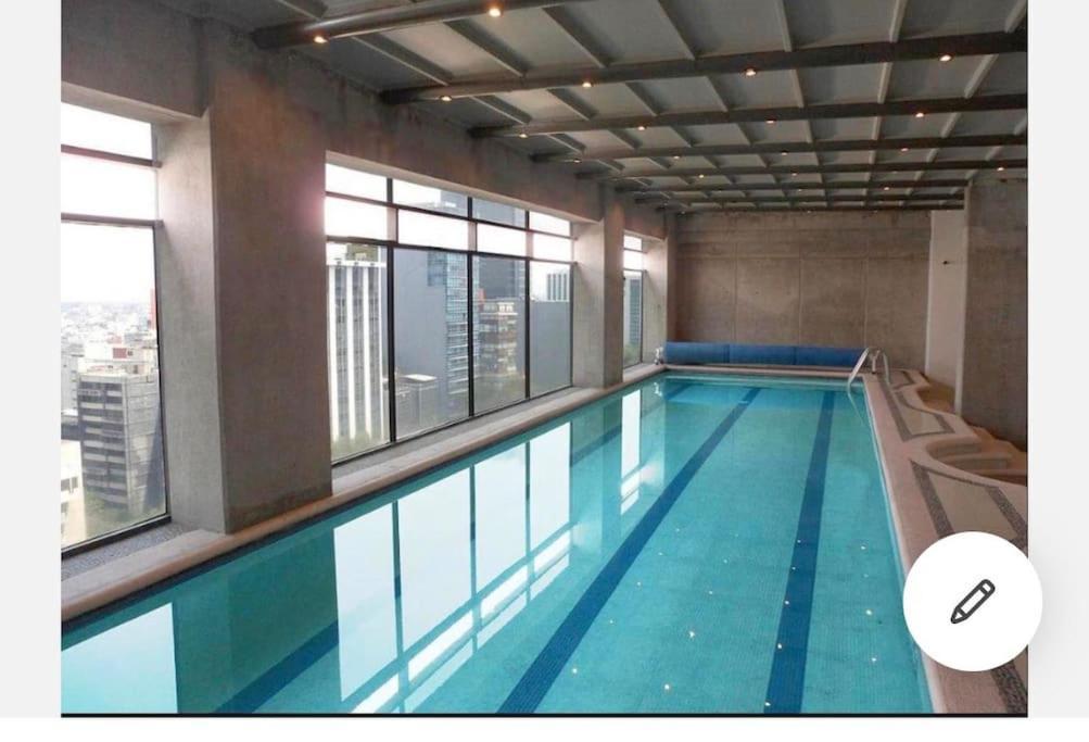Great Cozy Loft Luxory Pool/ Gym/jacuzzi/roof Apartment Mexico City