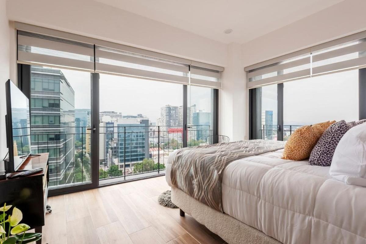 Apartamento Luxury High-rise Panoramic Apartment, Polanco 3bd