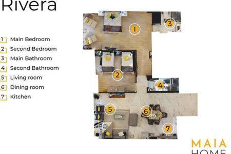 Apartment Rivera Maiahome-hermoso En Polanco Cerca Antara - 2br 2bt