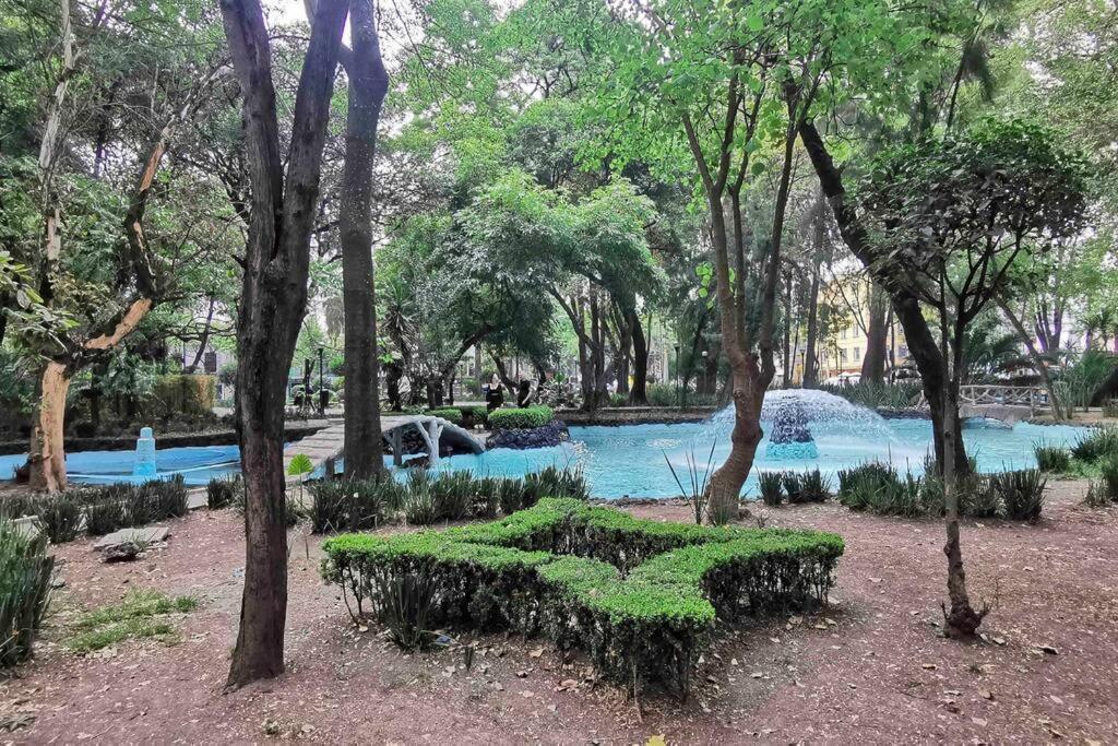 Modern Artist Apt., Overlooking Parque Espana Apartamento México DF