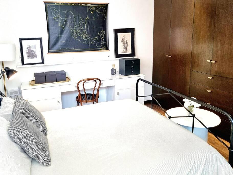 Apartamento Elegant Boutique In La Roma 2br/2ba/terrace *