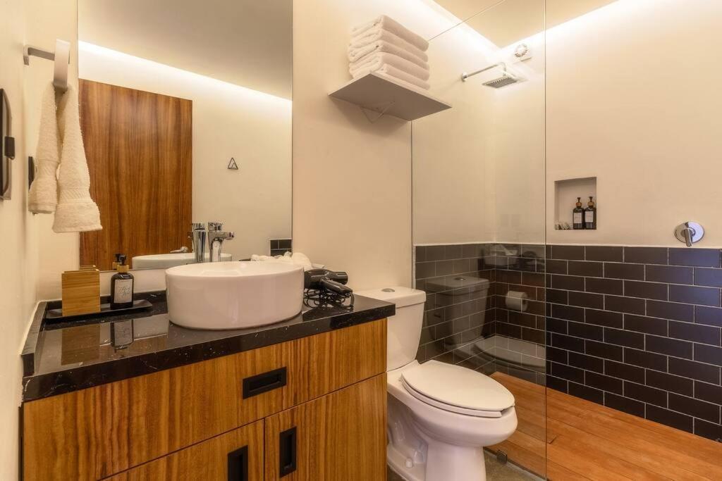Сasa de vacaciones L301 1bdrm 1bath Fits 6 Ac Rooftop Views México DF