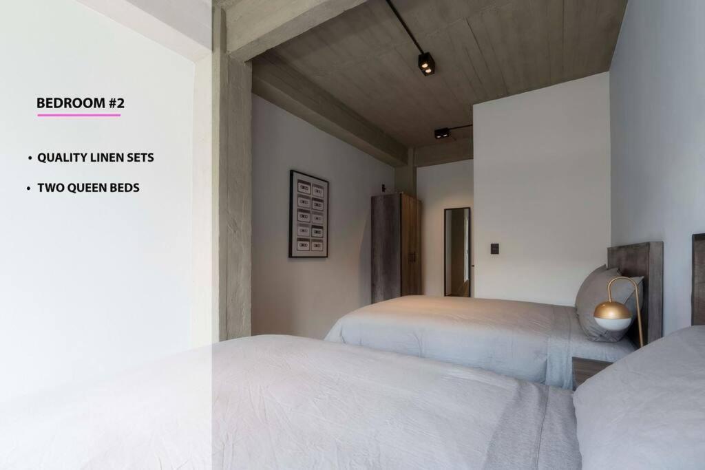 P302 Zocalo 3bdrm 2bath Rooftop Ac * Cidade do México
