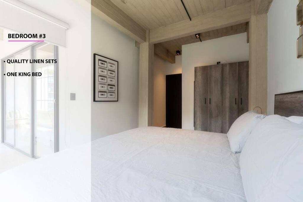 P302 Zocalo 3bdrm 2bath Rooftop Ac * Cidade do México