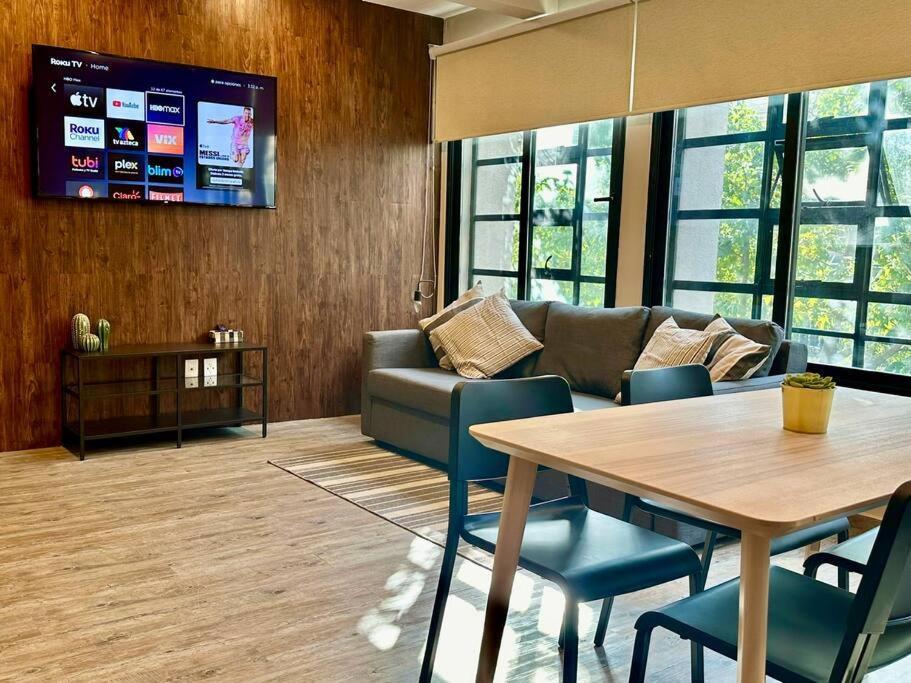 Apartamento 202 Walk The Center 1bdrm 2bath Ac *