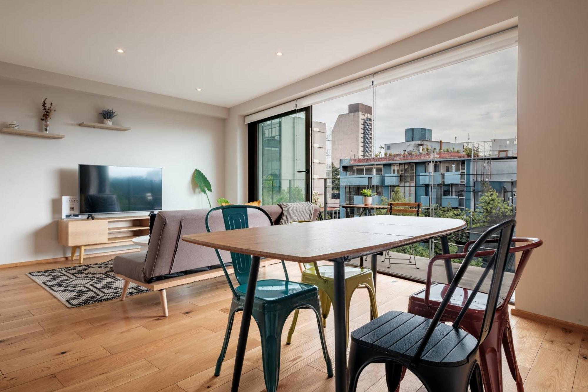 Modern La Condesa Pet Friendly Apartamento *