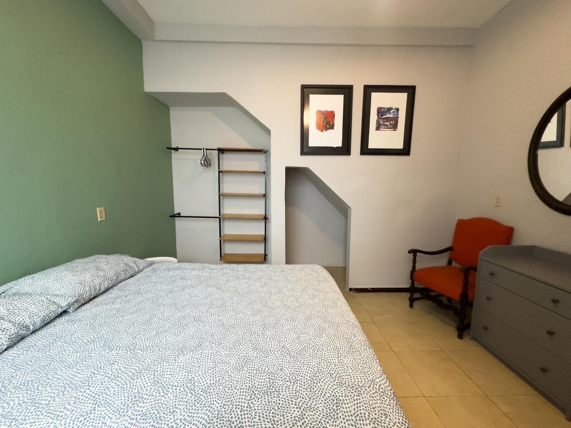 Cuarto 2 - Roma Norte Cama Queen Size Cidade do México