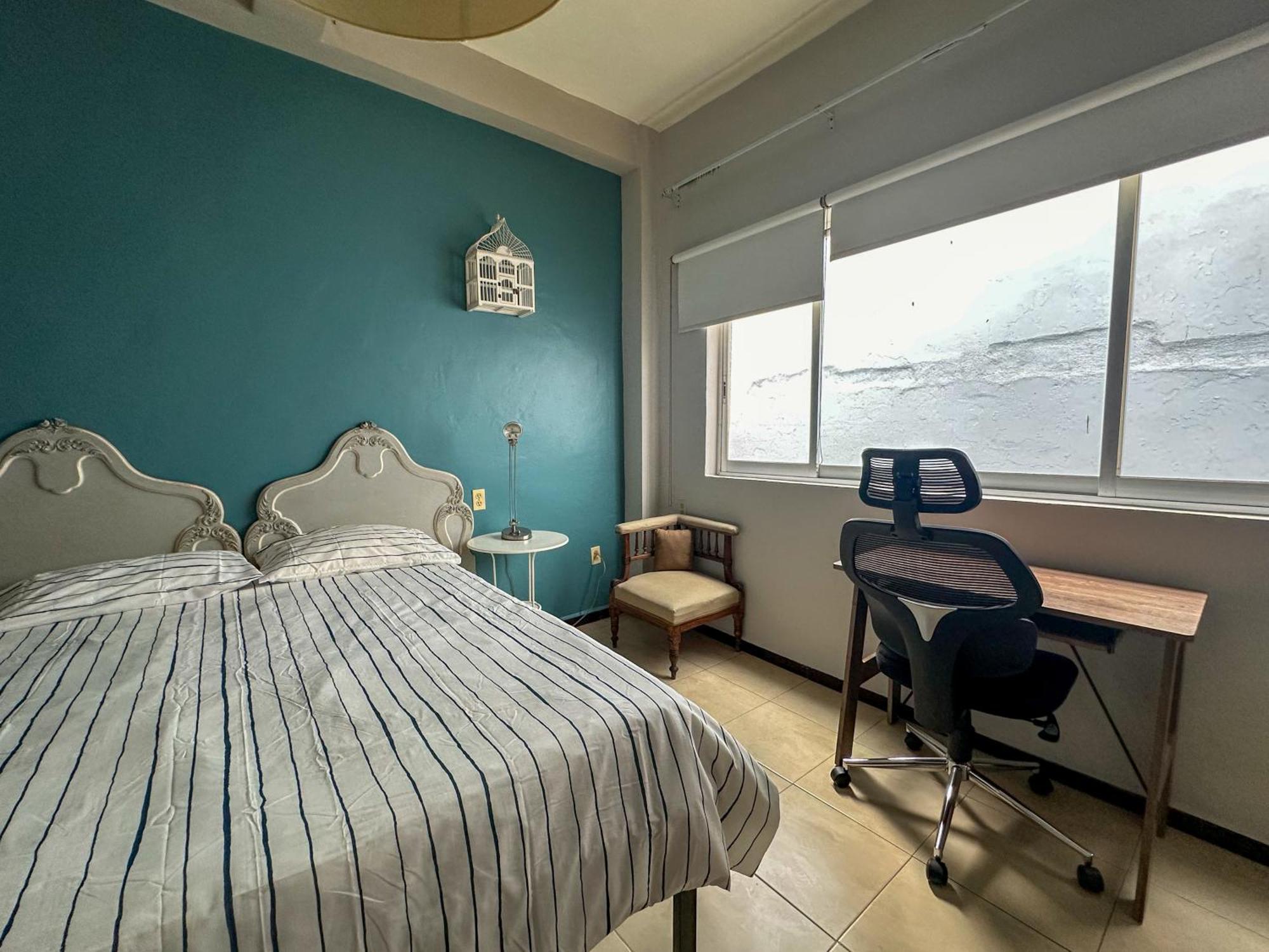 Homestay Cuarto 3 - Roma Norte Cama Queen Size Bano Privado *