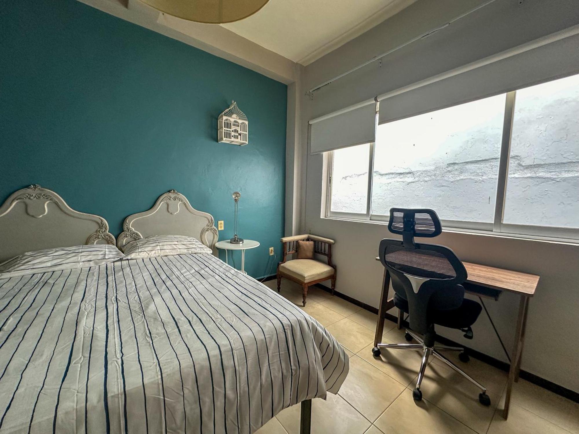 Cuarto 3 - Roma Norte Cama Queen Size Bano Privado Homestay
