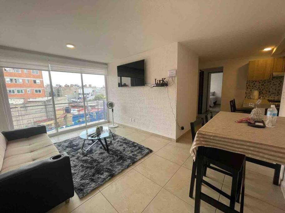 Departamento A 5 Min. Del Aeropuerto Cdmx. Apartamento México DF
