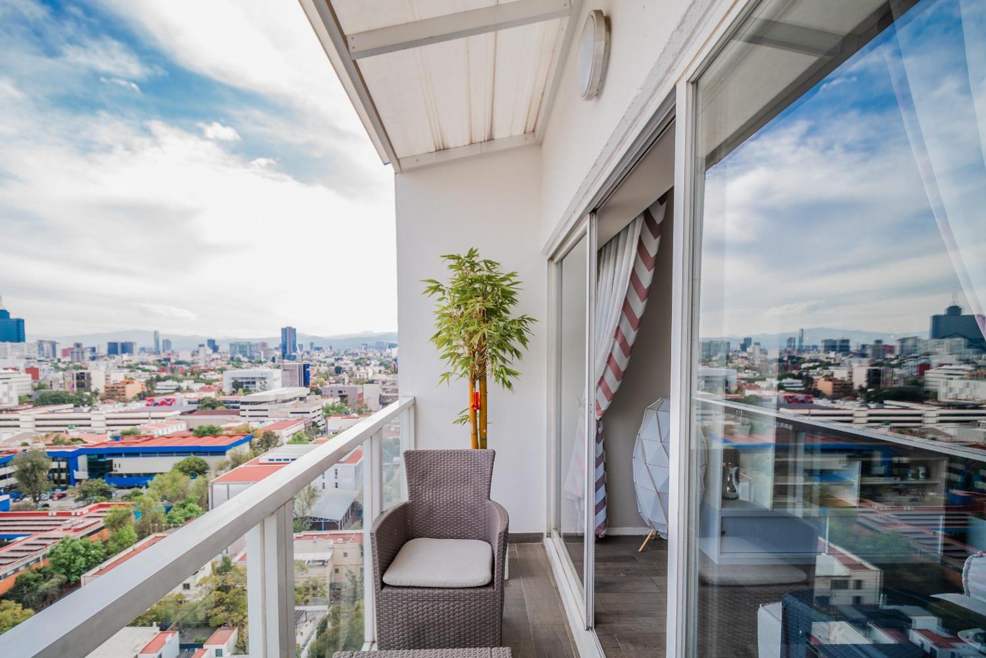 3-floor Penthouse Private Roof Garden High Speed Wi-fi 500mb Air-conditioning Pool & Gym * México DF