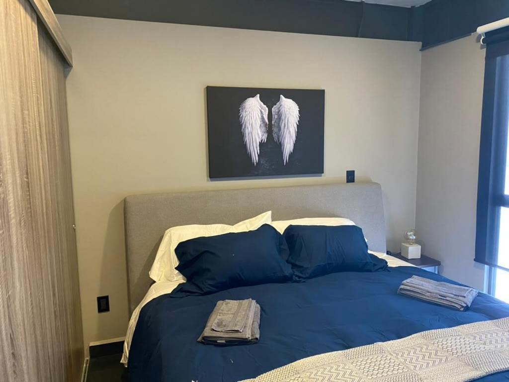 Apartamento Blue Apt, Mejor Ubicacion , A Cuadra Del Angel Cidade do México
