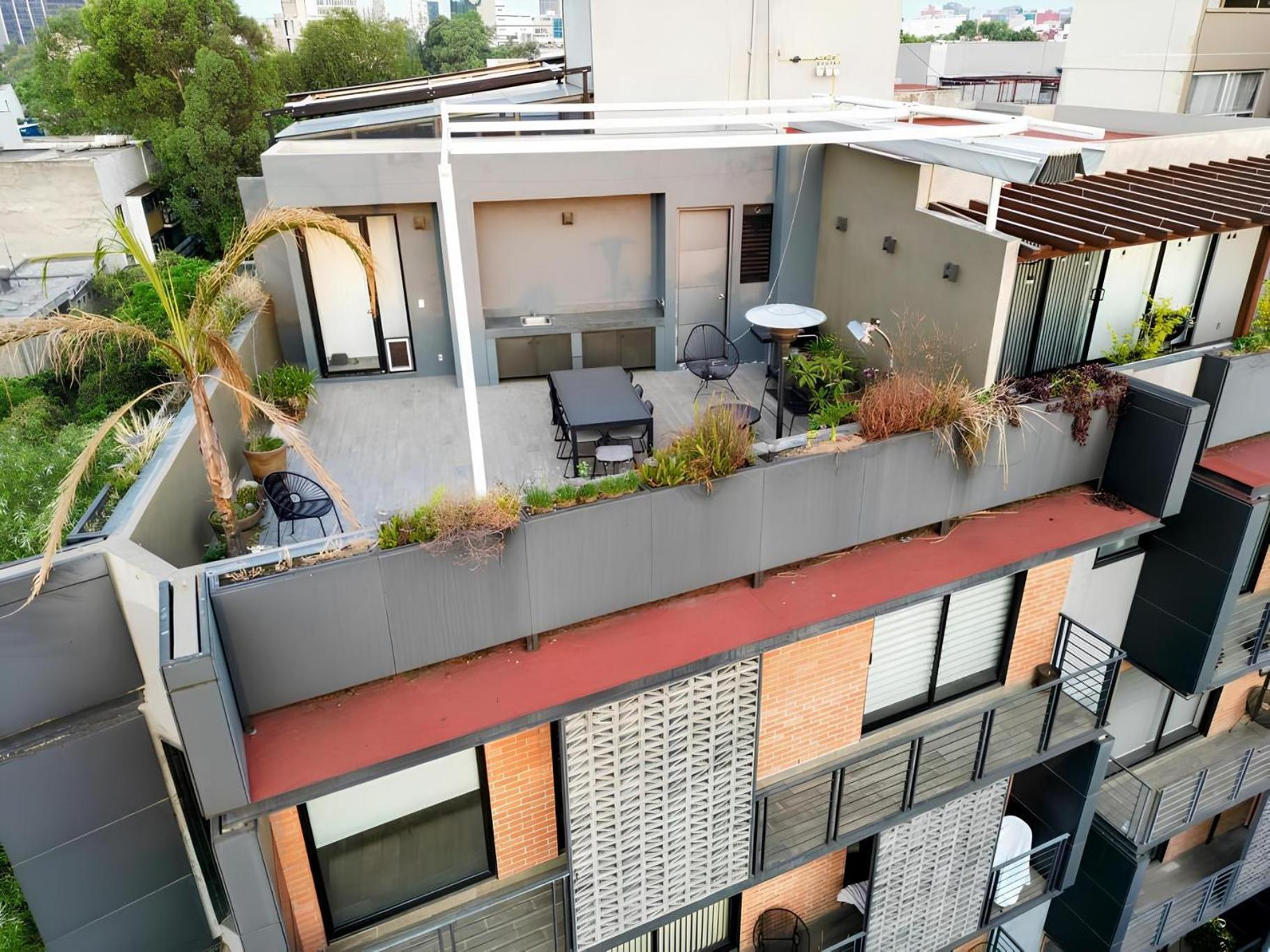 Chic Ph Haven With Rooftop, Condesa 2br By Tasman