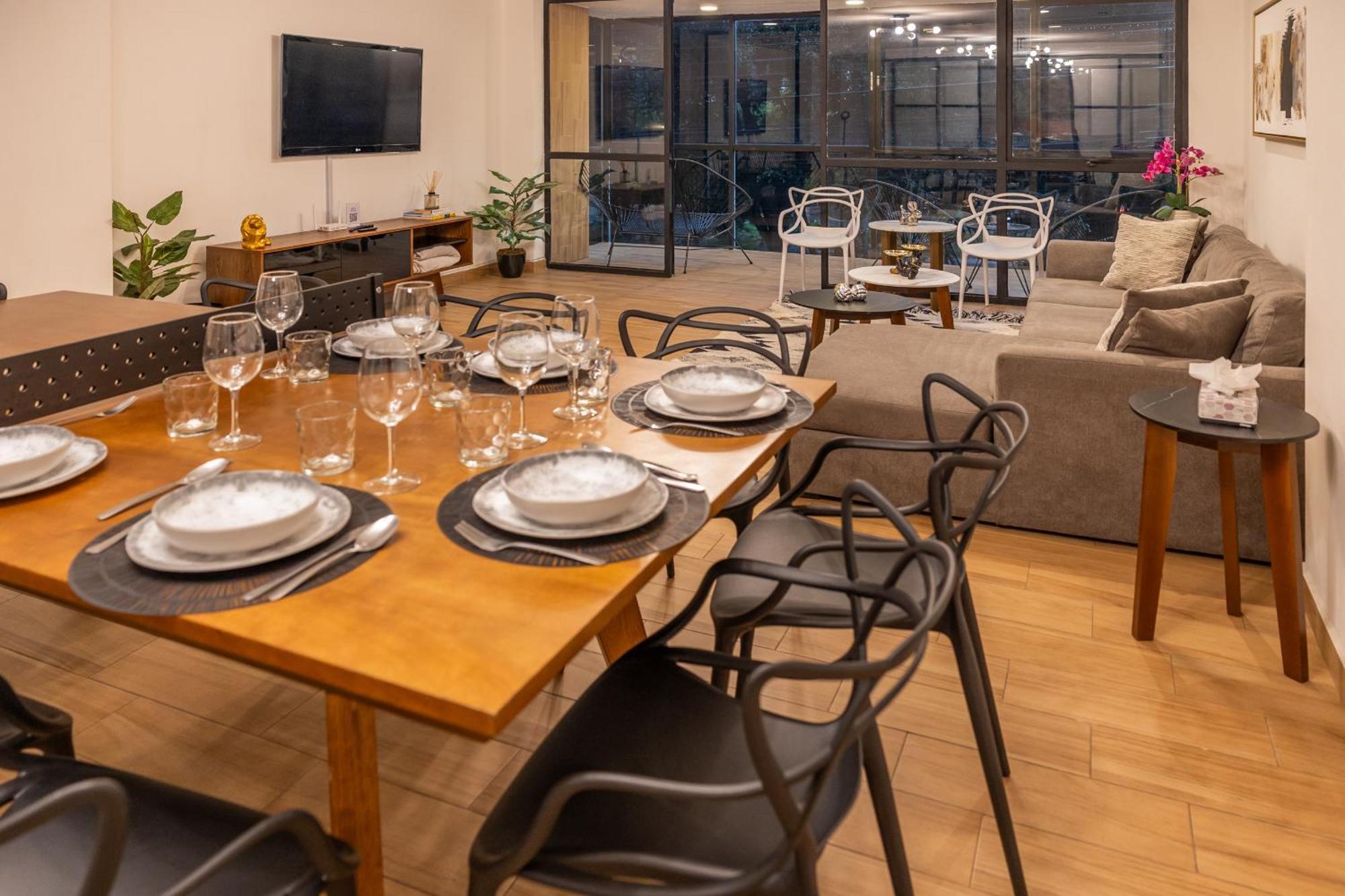 Сasa de vacaciones Posh Polanco Tvs And Desks In Each