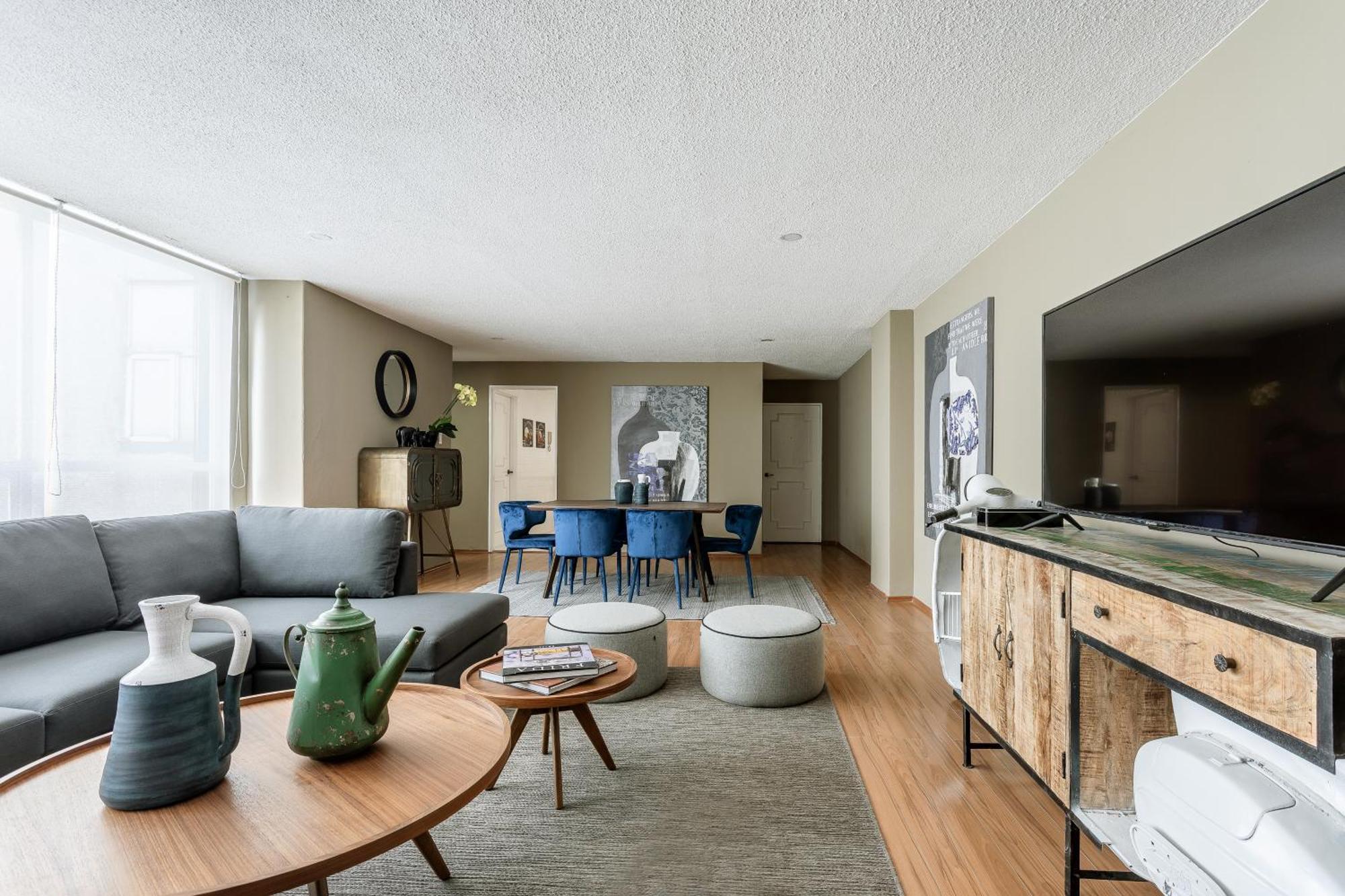 Apartamento 3br Polanco -elevator -parking-washer Dryer
