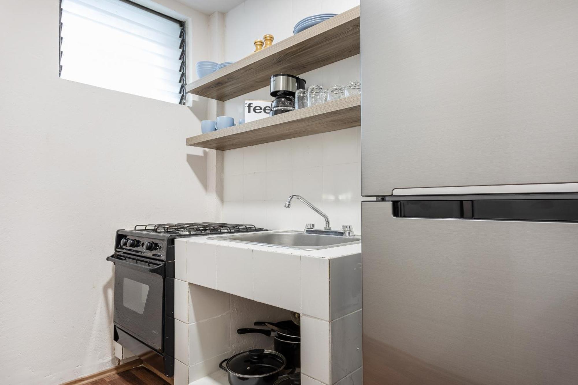 Apartamento Chic Living - Roma Norte -laundry- Sleeps 7 México DF