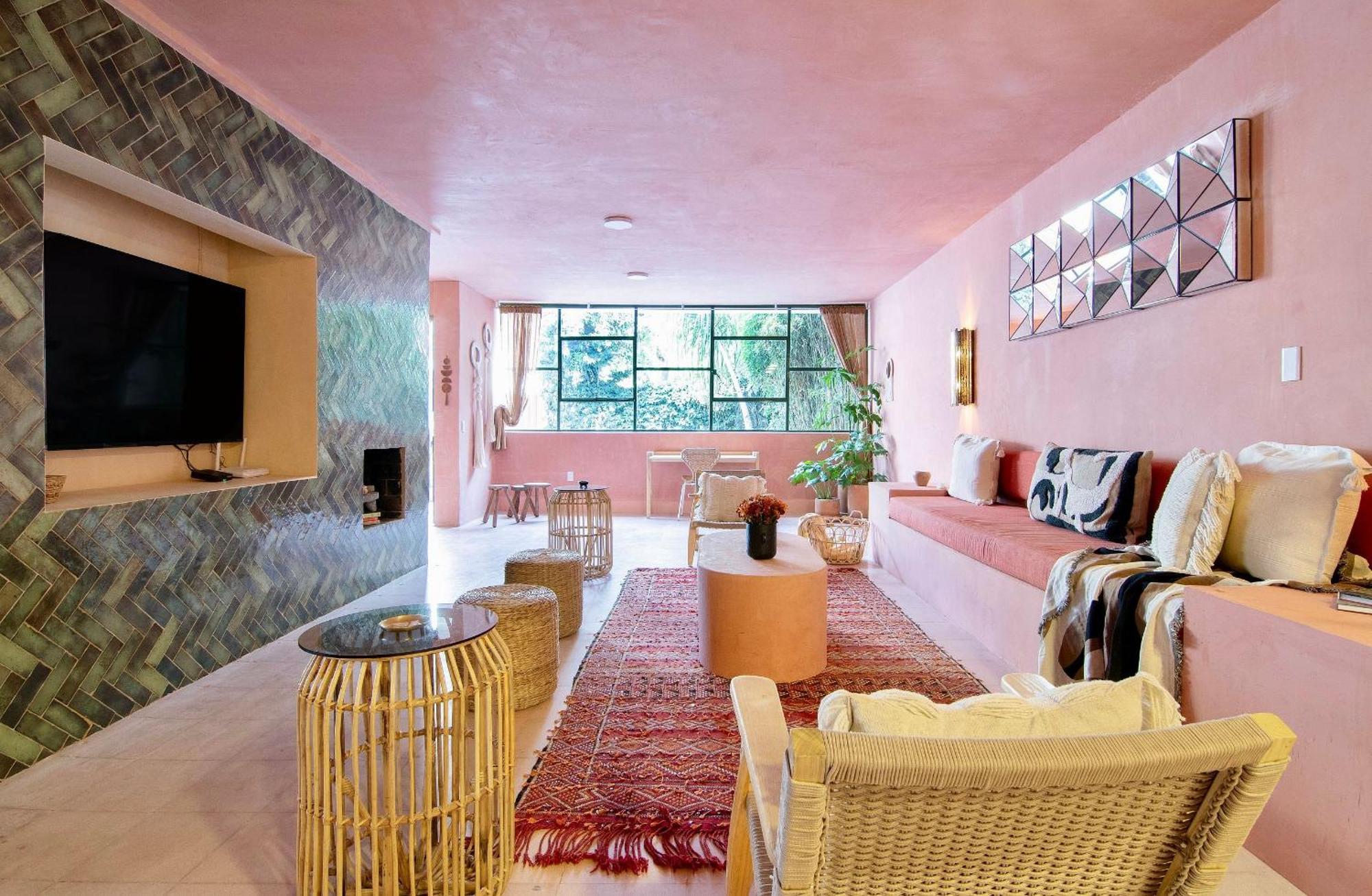 Combo Marrakesh House Kesh - Duplex, 2 Joint Houses.10br, 7.5 Bath, 22 Guest * México DF