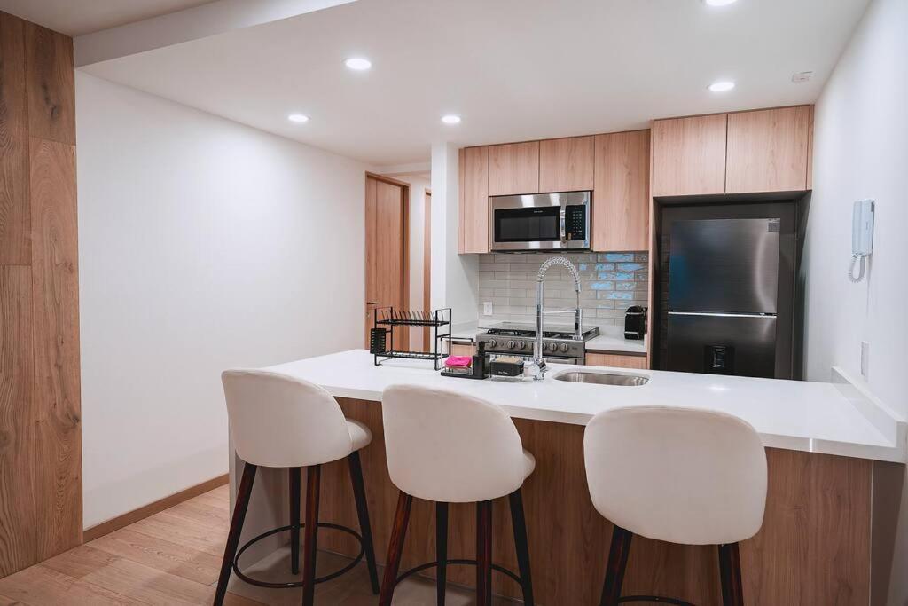 Apartamento Stunning 3br With Pool, Gym, Coworking In Condesa