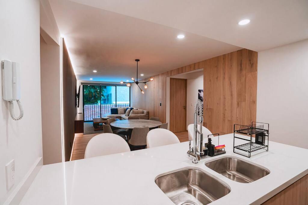 Apartamento Stunning 3br With Pool, Gym, Coworking In Condesa México DF