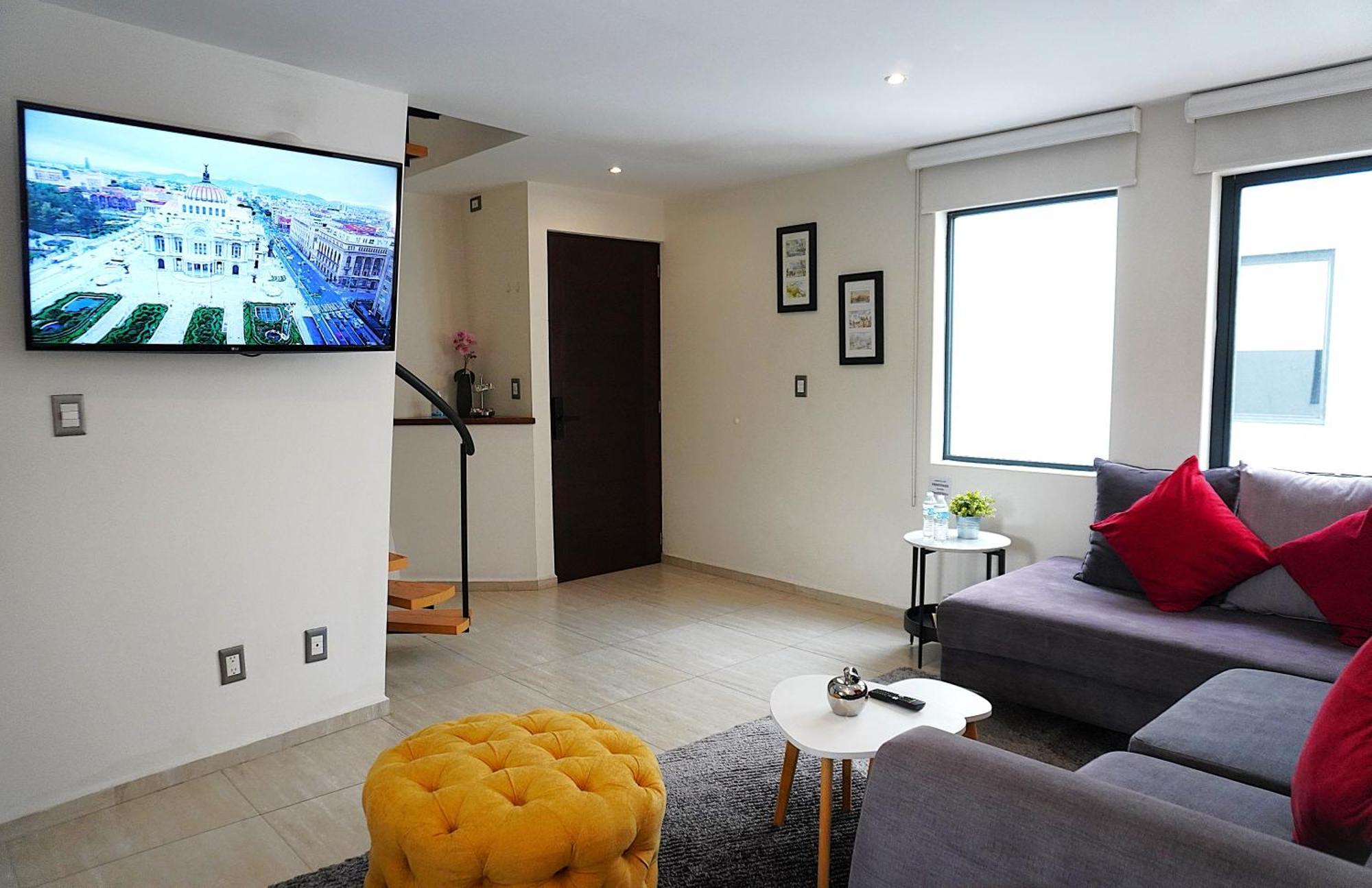 Hermoso Ph !!, En El Corazon De La Roma Apartamento México DF
