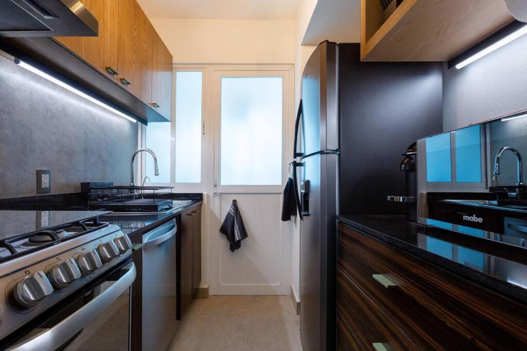 Chapultepec Two-bedroom Apartment, Rooftop Terrace Apartamento