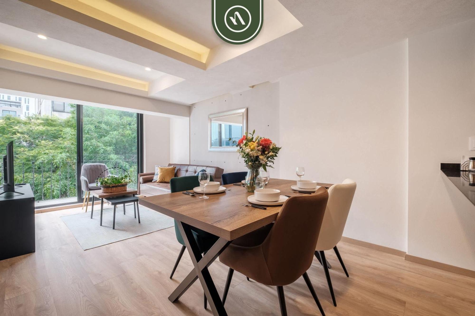 Inn Brand New 2 Bedroom In Reforma - King Beds México DF