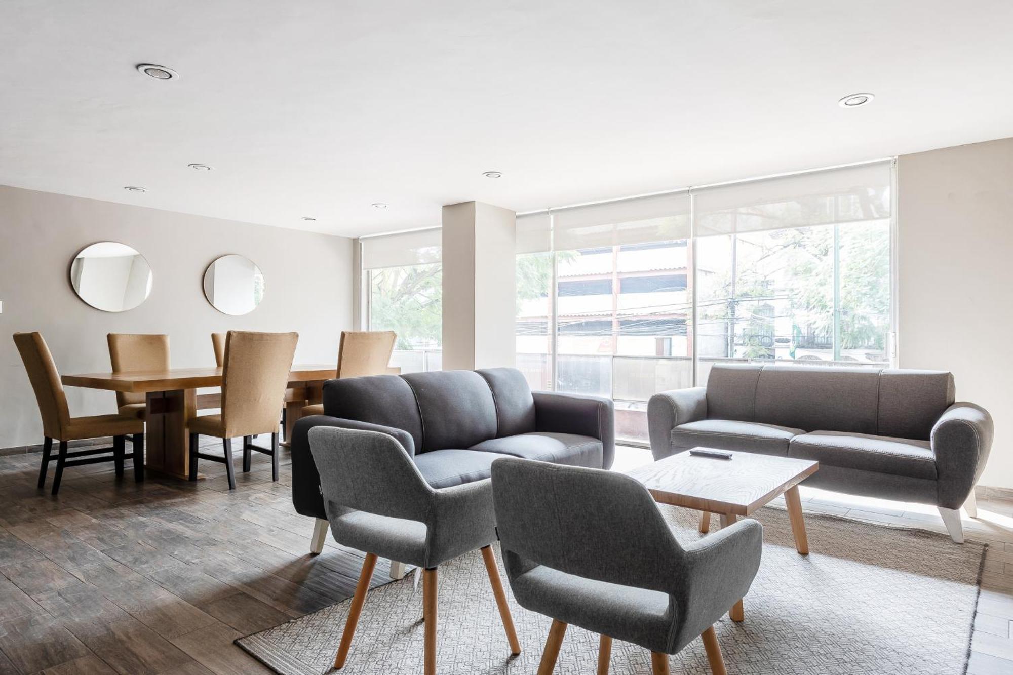 Polanco 3br - Elevator Laundry Sleeps 10 Guests Apartamento *