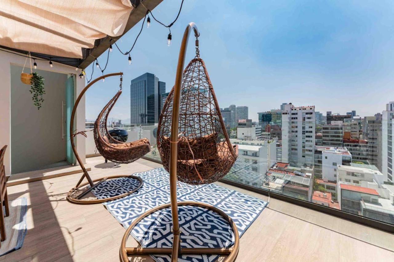 Сasa de vacaciones Stylish 3-level Penthouse With Private Rooftop *