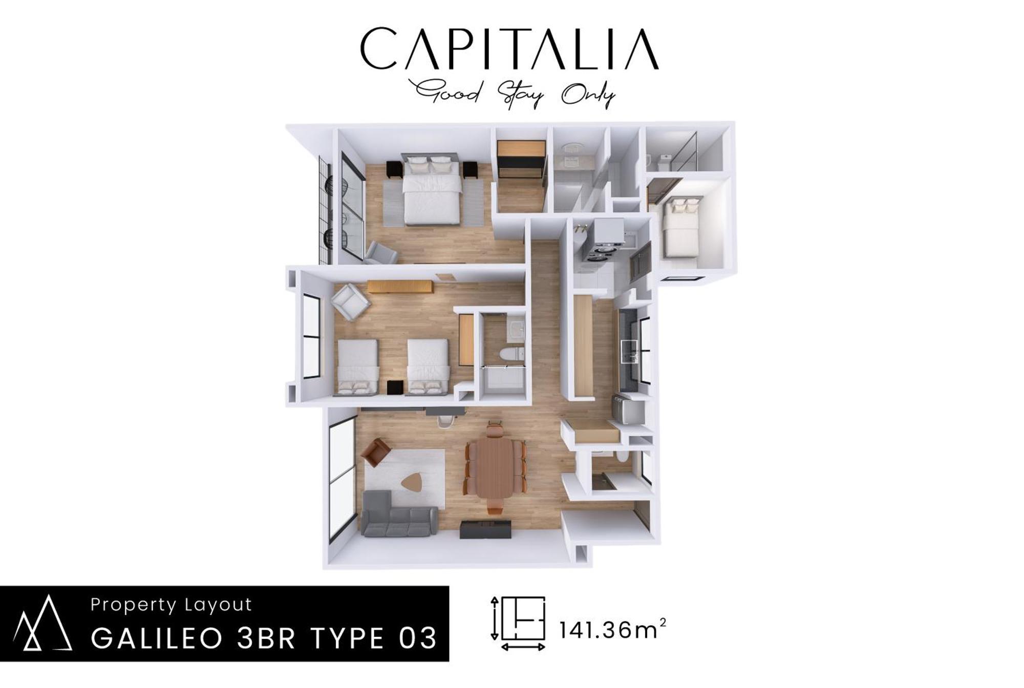 Capitalia - Luxury - Galileo Apartahotel