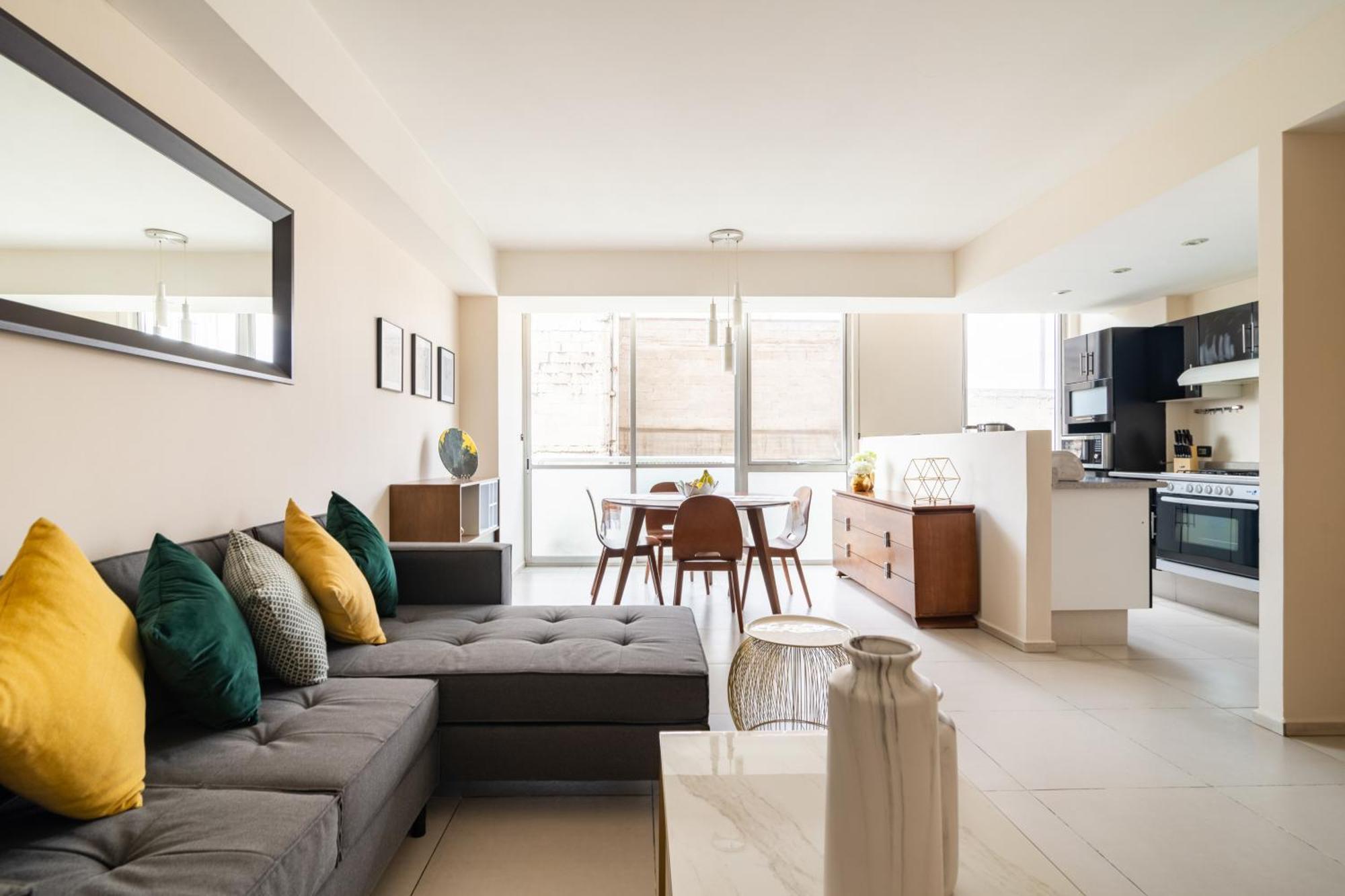 Apartamento C201 - 2br - 2bth México DF