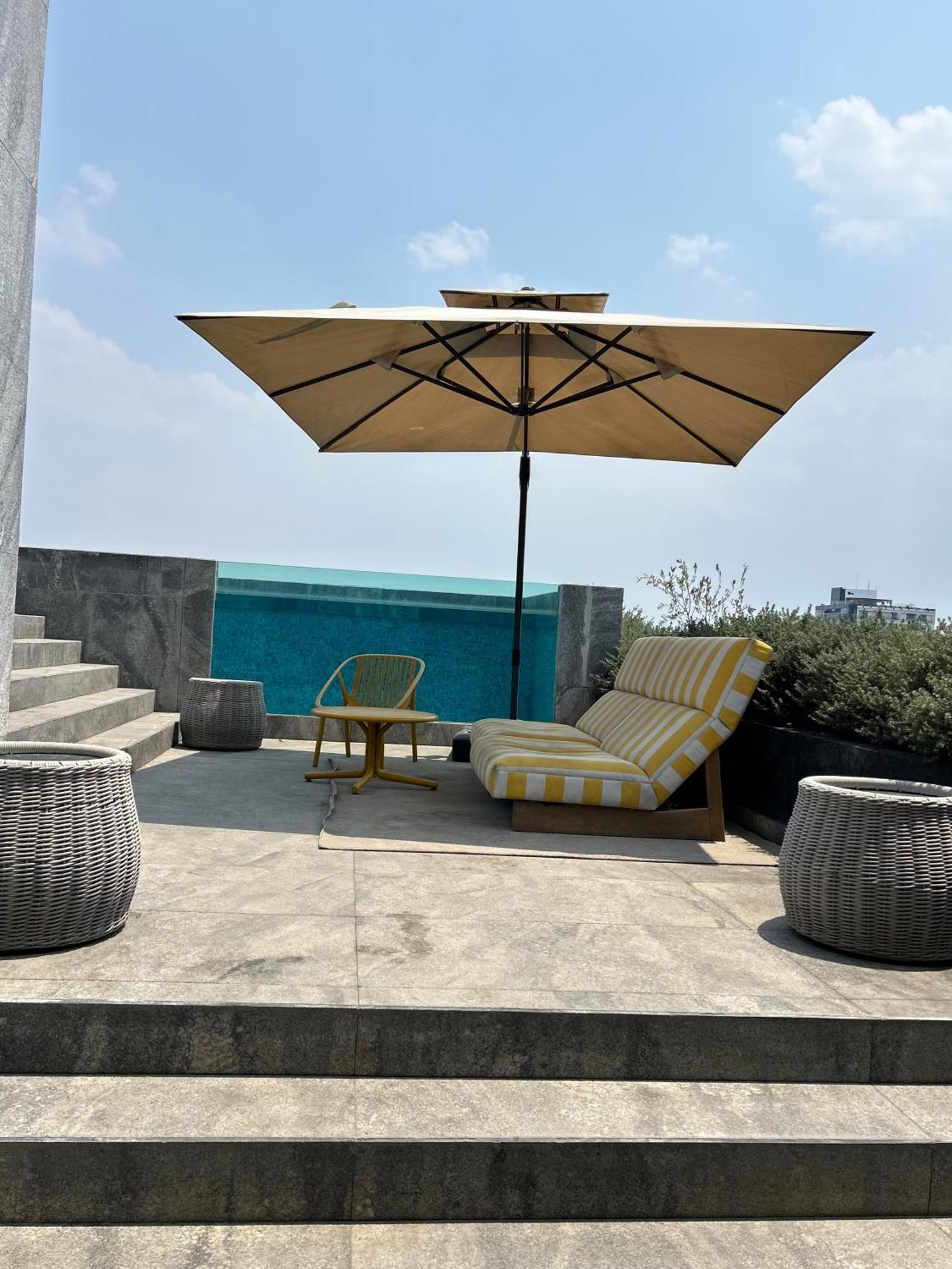Apartamento Roma Norte Pool, Gym, Rooftop, Coworking & Balcony Cidade do México