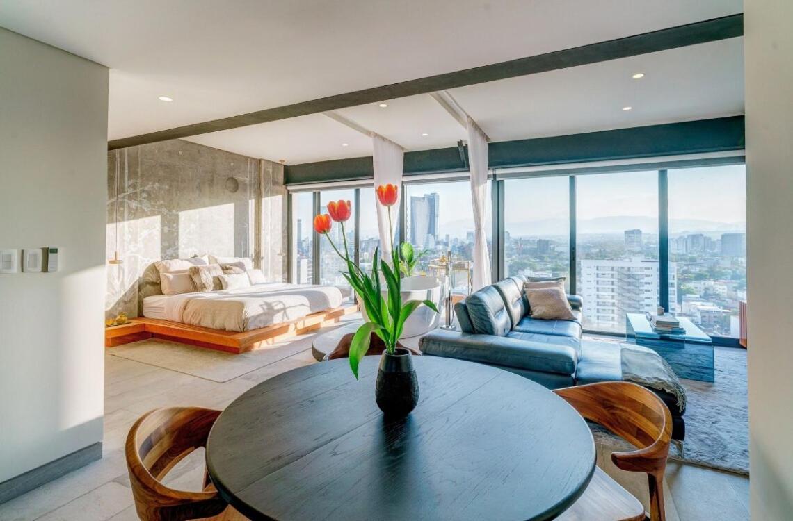 Beautiful Views Exclusive In Cdmx Apartment