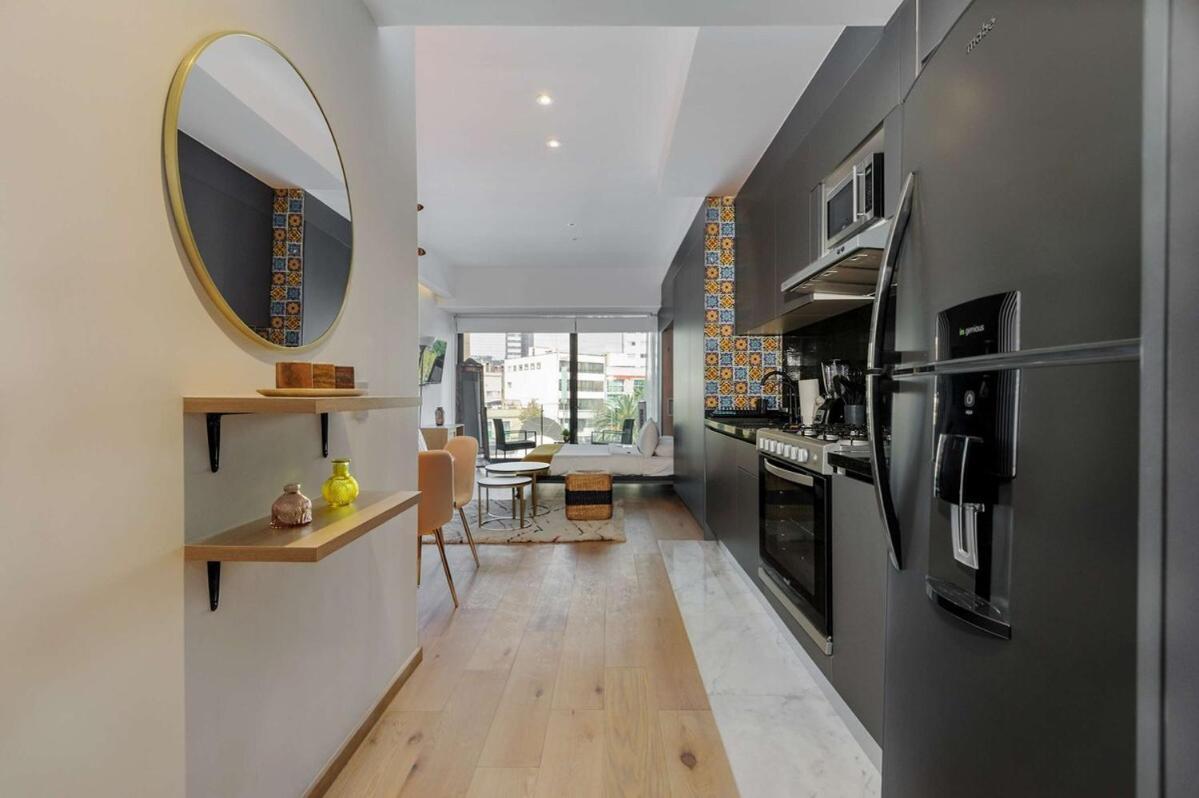 Apartment Incredible Lofts With Balcony In Roma Norte