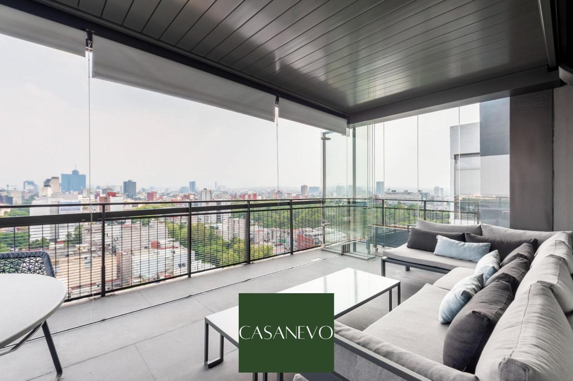 319-ph Luxury Ph Near Roma Condesa With Terraces * Mexico City