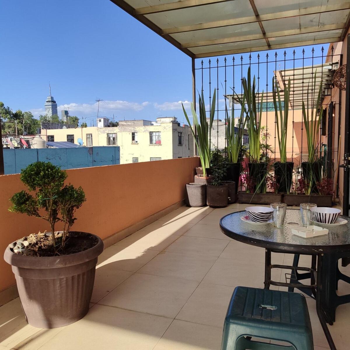 Apartment Downtown With Private Terrace Mexico City