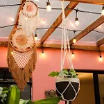 New Mex Inspired Bo-Ho Chic Apartment With Private Patio And Roof Terrace