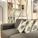 Cute Quiet Studio, Smart Tv, Six Flags 1 Km