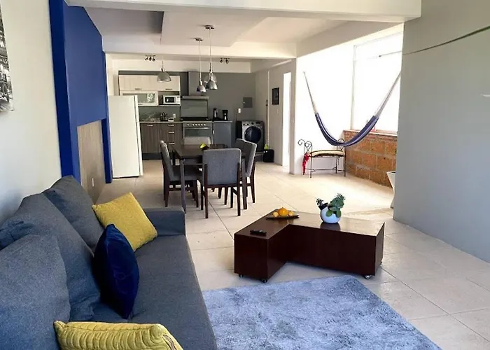 El depa de la hamaca azul Granada-Polanco