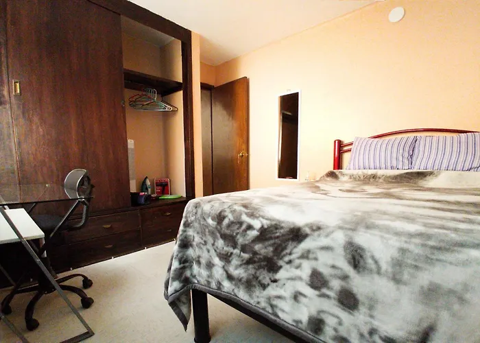 Cozy Bedroom At 5 Min Mexico City Airport T1 & T2