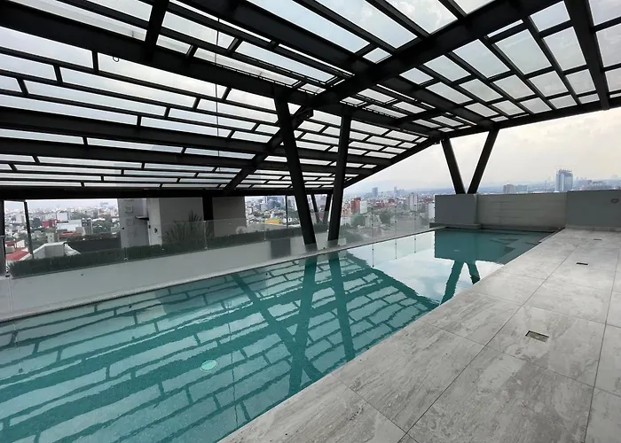 Apartment In La Roma, Pool&Gym