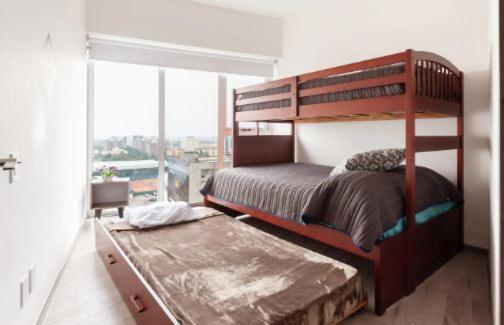 San Angel Luxury 2br 2ba 1parking Apartamento *