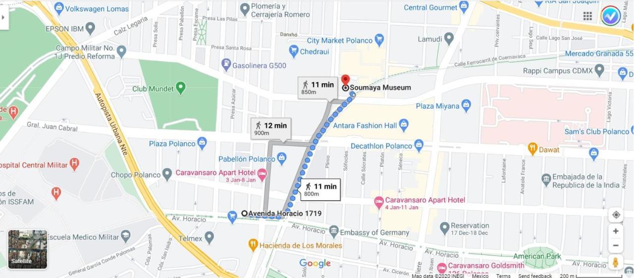Homestay Caravansaro Horacio 1719 Polanco Mexico City