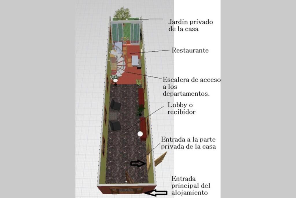 Departamento Maria Felix - Dpto De 1 Con Bella Terraza Comun - Zona Tranquila En Cdmx